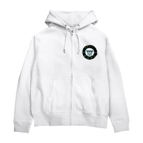 京都培倶人鞍馬連合 Zip Hoodie