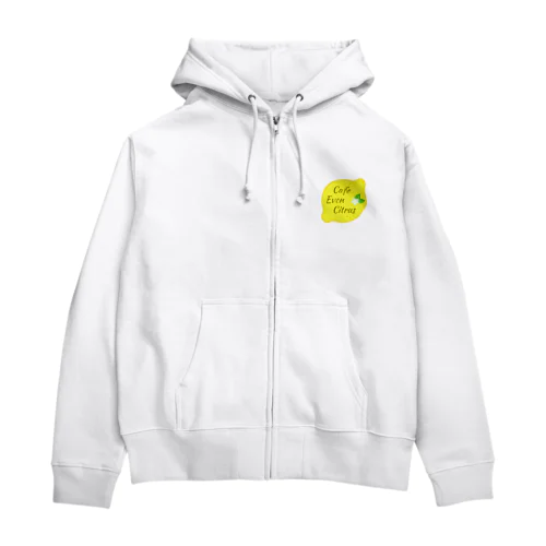 Cafe Even Citrus Zip Hoodie