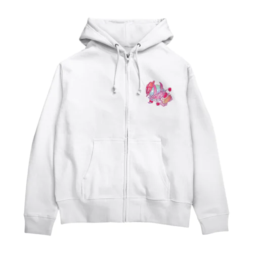 ゆめやみ〜 Zip Hoodie