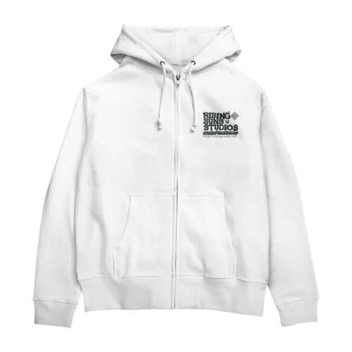 週刊少年ライジングサンズスタジオ ロゴ Zip Hoodie