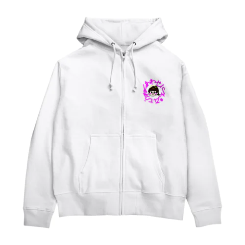 天使ぽに子 Zip Hoodie