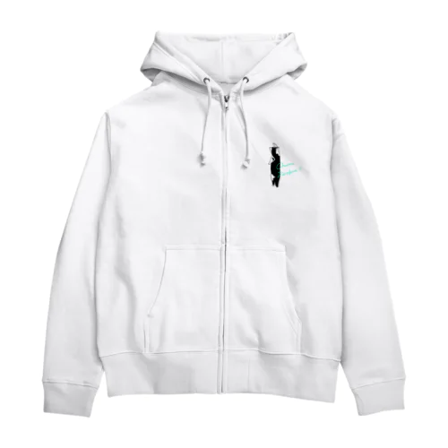 ちゅーるどろぼう Zip Hoodie