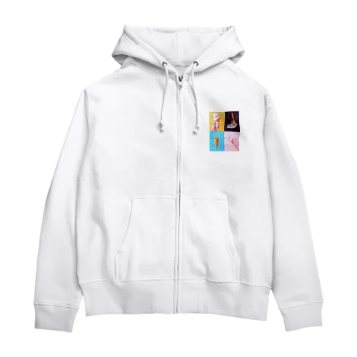 アイスクリーム Zip Hoodie