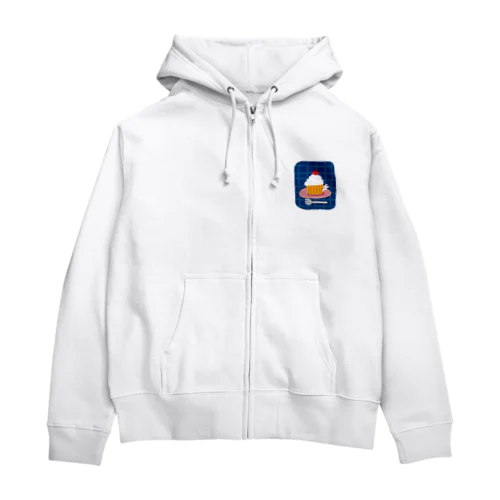 カップケーキでかくれんぼ Zip Hoodie