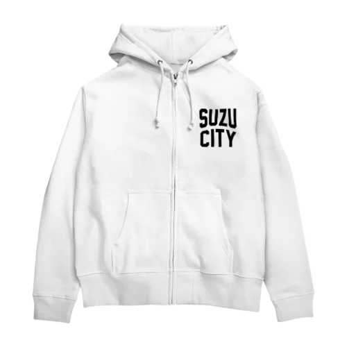 珠洲市 SUZU CITY Zip Hoodie