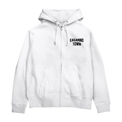鏡野町 KAGAMINO TOWN Zip Hoodie