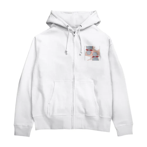 いのりおじぞうさん Zip Hoodie