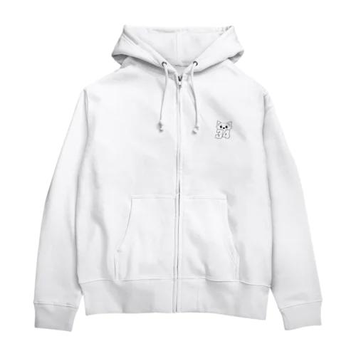 THIRTY FOUR Zip Hoodie