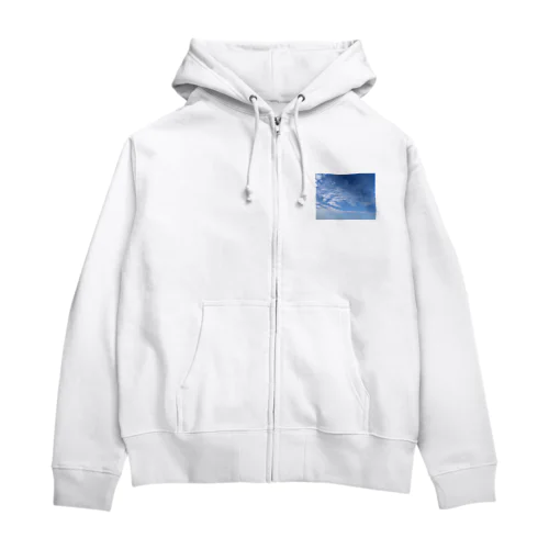 やわらかな空 Zip Hoodie