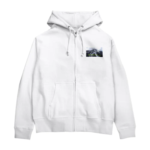 雪の日光白根山 Zip Hoodie