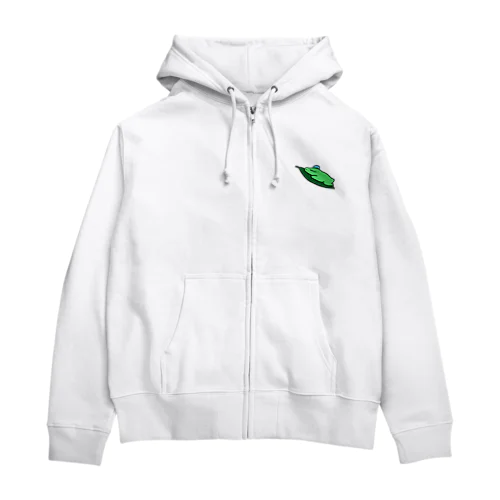 かえるぴょん Zip Hoodie