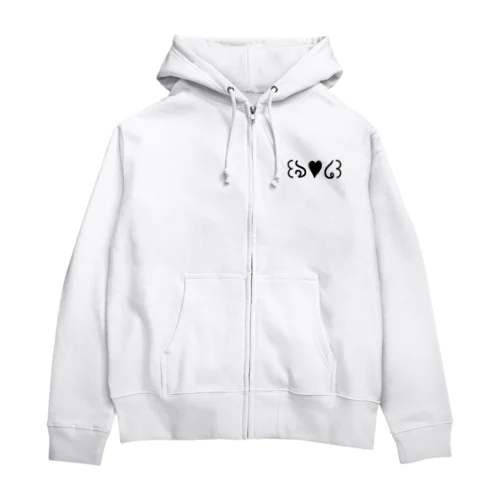 ウエイトハート Zip Hoodie