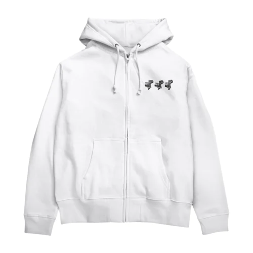 コサックダンスキョンシー Zip Hoodie