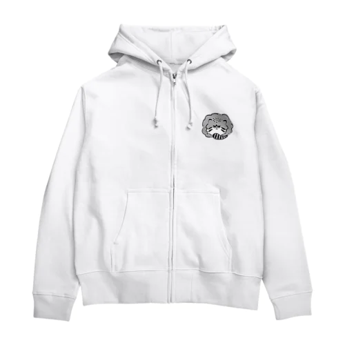 マヌルネコまんじゅう（イロ） Zip Hoodie