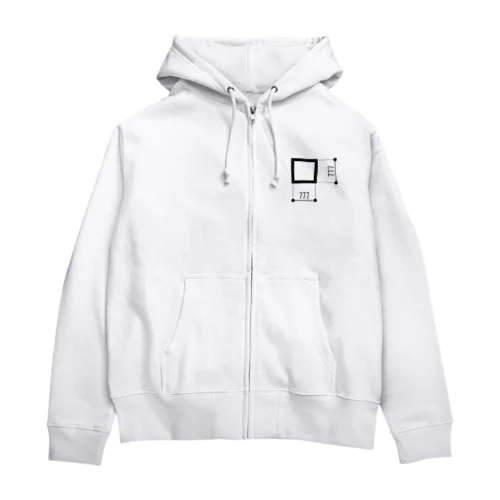 777 Zip Hoodie