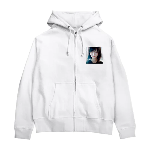 女 Zip Hoodie