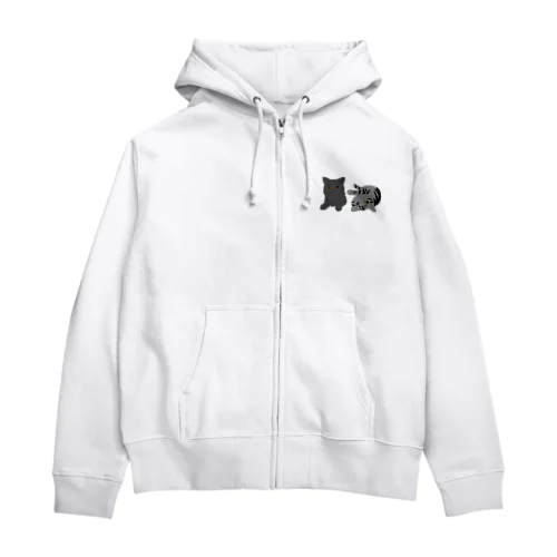 タビーとサスケ Zip Hoodie