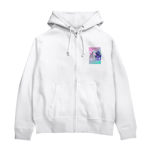 GAMING・ANGEL Zip Hoodie