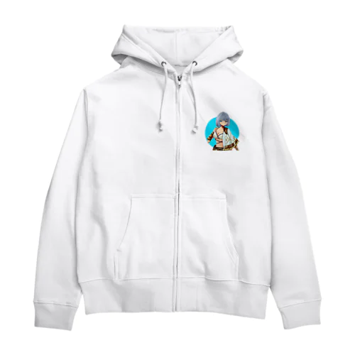 ファンタジーな女の子 Zip Hoodie