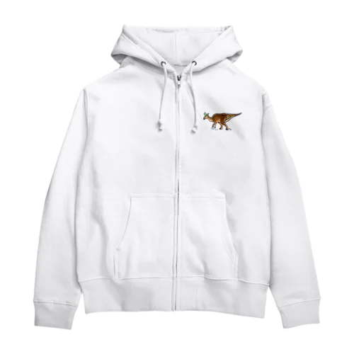 ランベオサウルス・ランベイ（白亜紀の牛たち より） Zip Hoodie