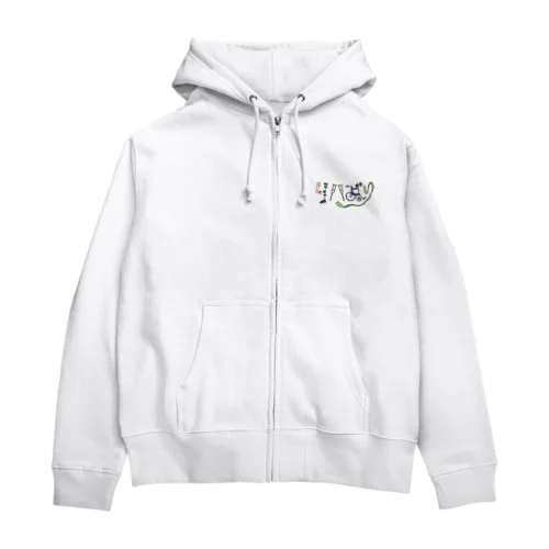 リハビリ Zip Hoodie