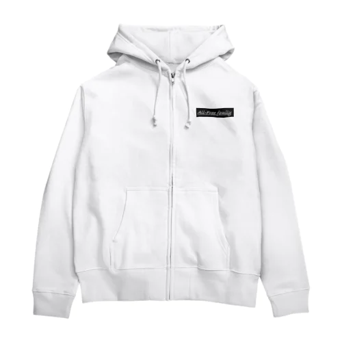 All-Free.family ロゴ Zip Hoodie