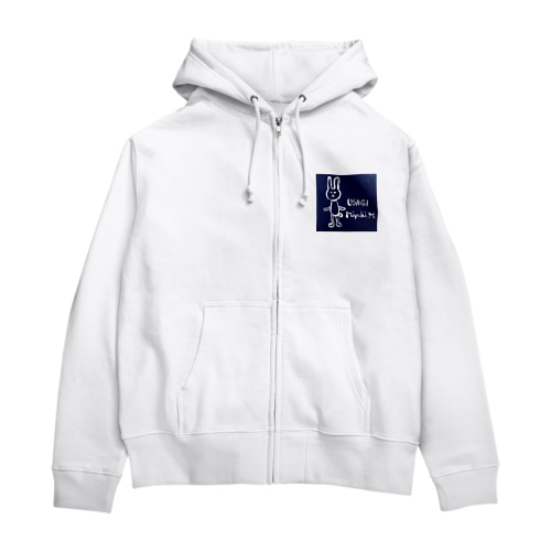 USAGI 紺色ver. Zip Hoodie