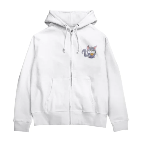 擬獣化よくばりセット Zip Hoodie