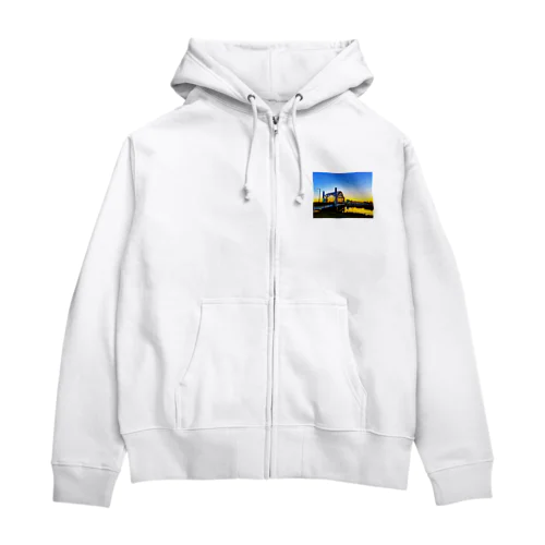 江戸川区の空 Zip Hoodie