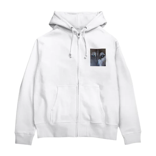 オオカミくん Zip Hoodie