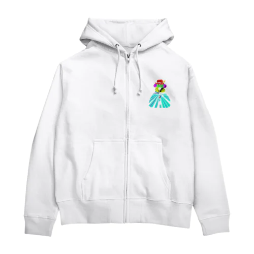 COPDのパーくん Zip Hoodie