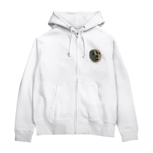 ゆきだるま「ポリポリ」 Zip Hoodie