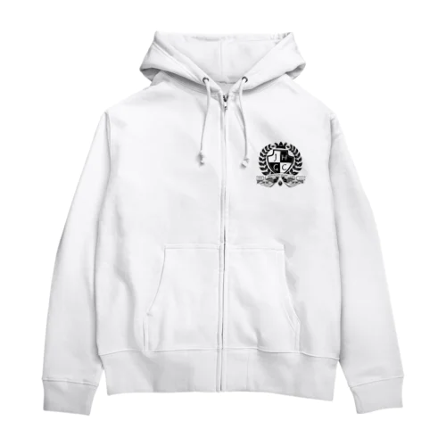 JHGCのロゴ入りグッズ Zip Hoodie