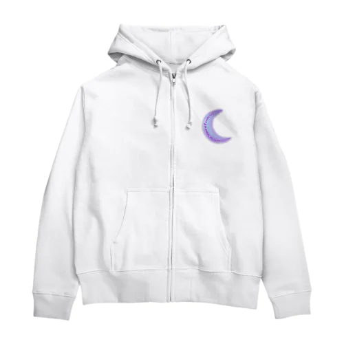 自己中でごめん^^ Moon ver. Zip Hoodie