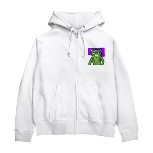 可愛いモンスター Zip Hoodie