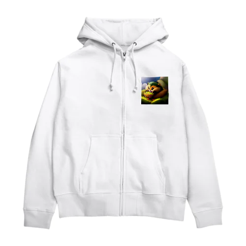 モリモリくん Zip Hoodie