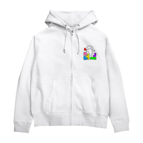 てとりすくん Zip Hoodie