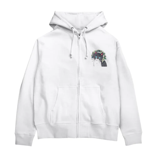 ブルーム•キティ Zip Hoodie