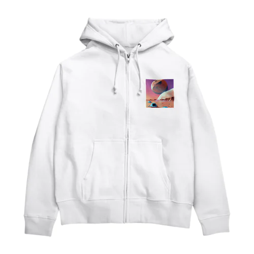 Mars Explorer Zip Hoodie