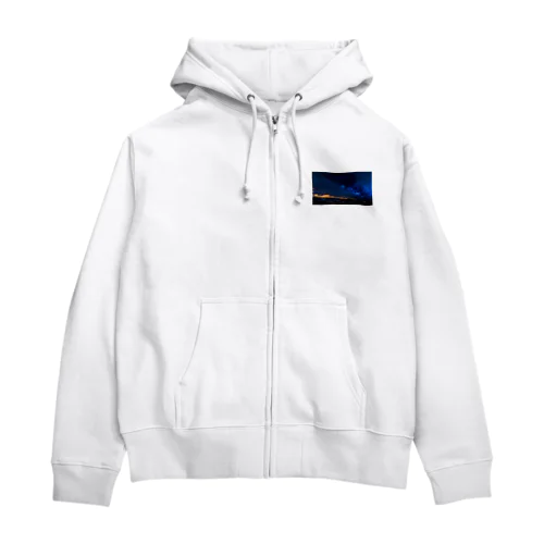 夜空の輝き Zip Hoodie