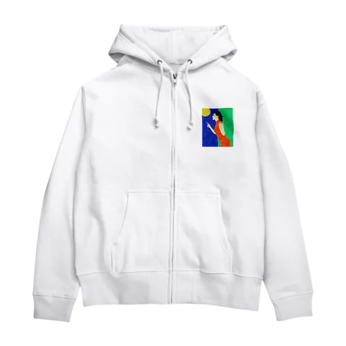 チャイナタバコ Zip Hoodie