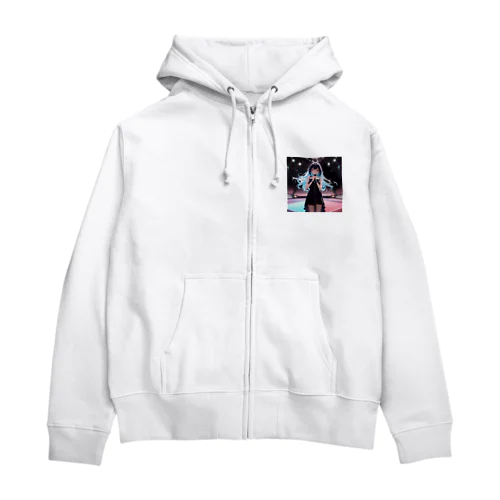 魔法のような歌姫 Zip Hoodie