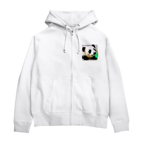 うるうるパンダ Zip Hoodie