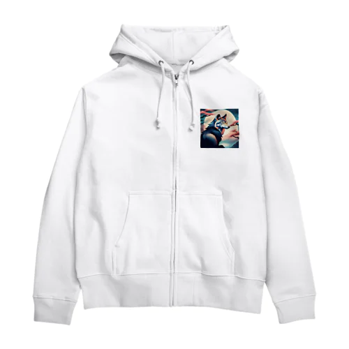 ナイトウルフ Zip Hoodie