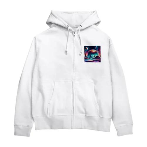 未来宇宙 Zip Hoodie