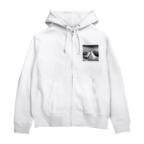 有名な観光スポットイメージ画像：チチェン・イッツァ（メキシコ） Zip Hoodie