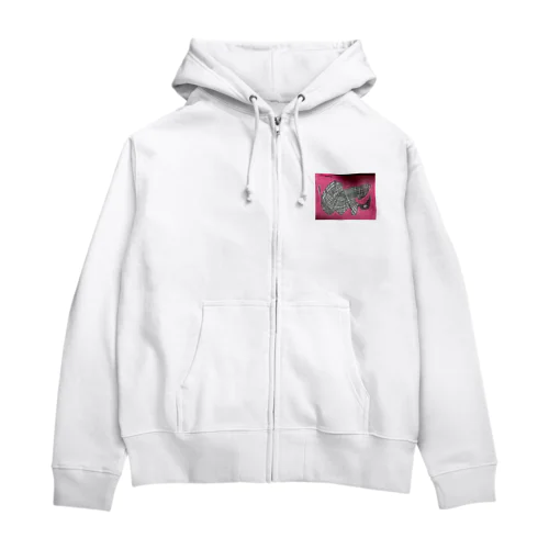 飛べない鳥 Zip Hoodie