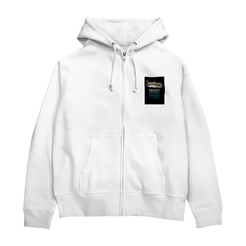 No Debate Inc ロゴ Zip Hoodie