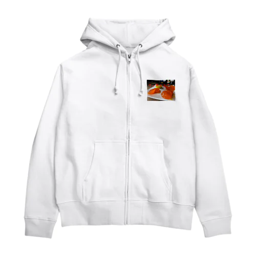 べっ甲たまご Zip Hoodie