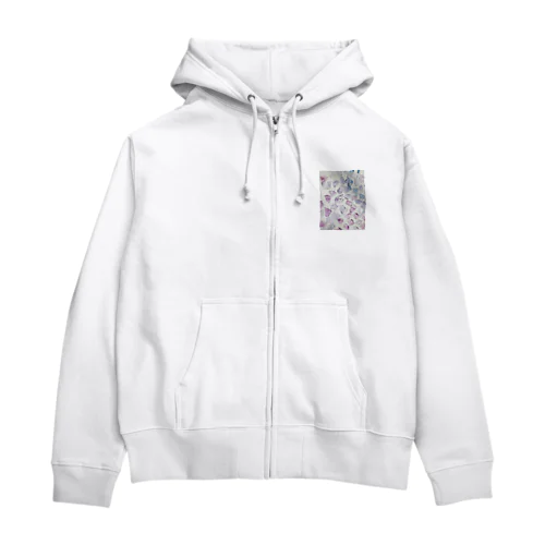 キラキラ☆琥珀糖グッズ Zip Hoodie